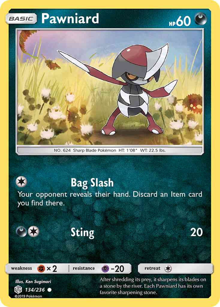 Pawniard - 134/236 - Common [sm12-134] [Non-Holo]