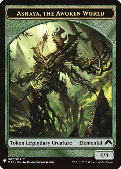 Ashaya, the Awoken World Token (07) // Wolf Token (13) [TORI-7] [ORI/MID Set Symbol] [The List] [Non-Foil]