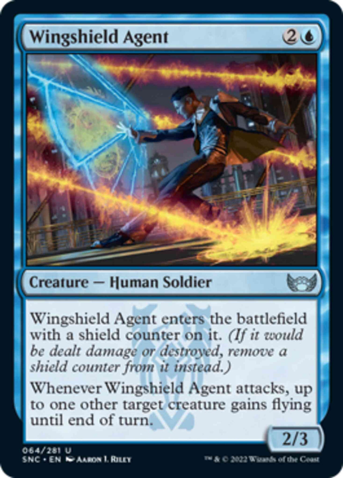 Wingshield Agent [64] [Streets of New Capenna] [Non-Foil]