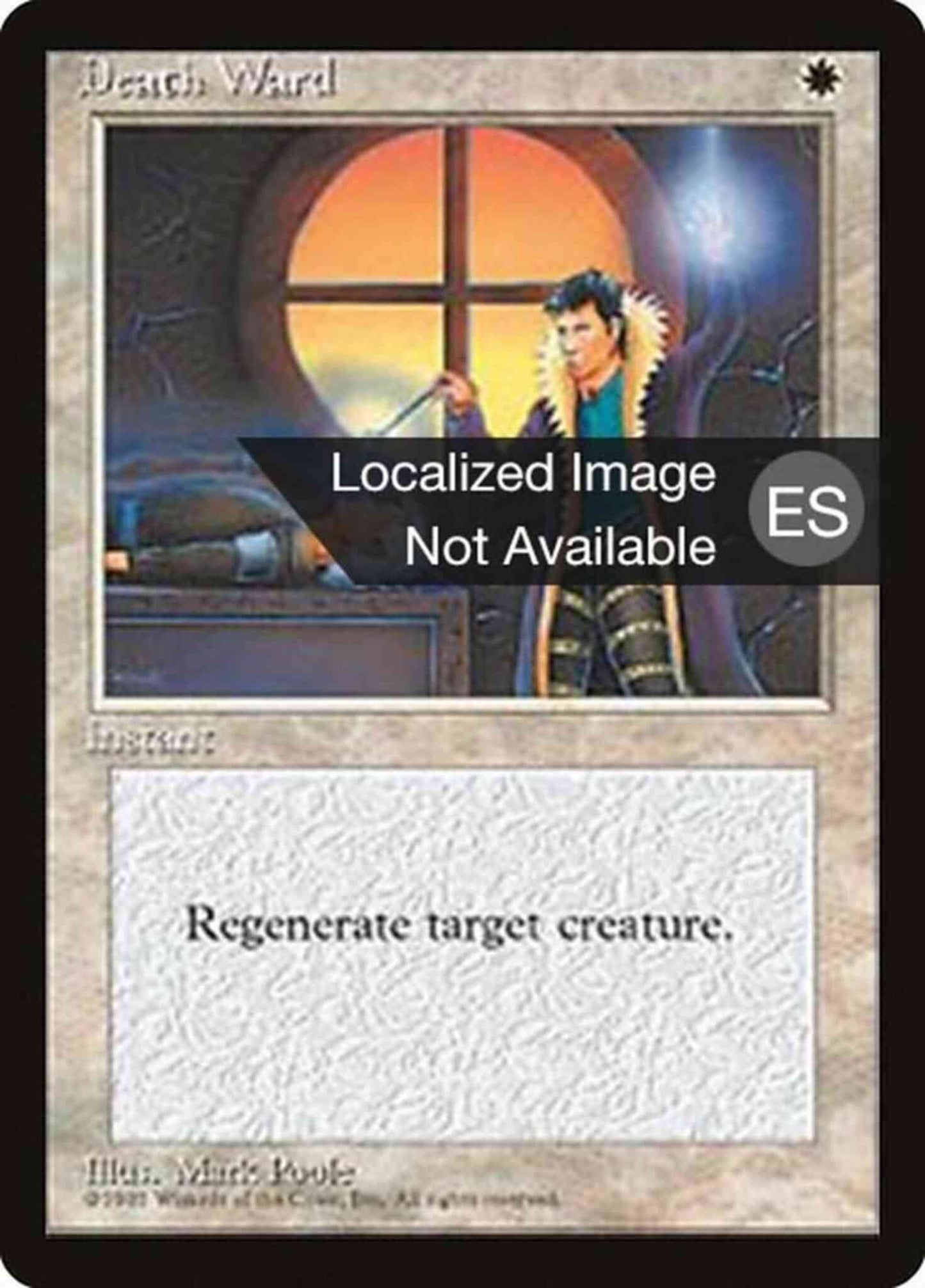 Death Ward - Japanese [21] [Fourth Edition Black Border: Japanese] [Non-Foil]