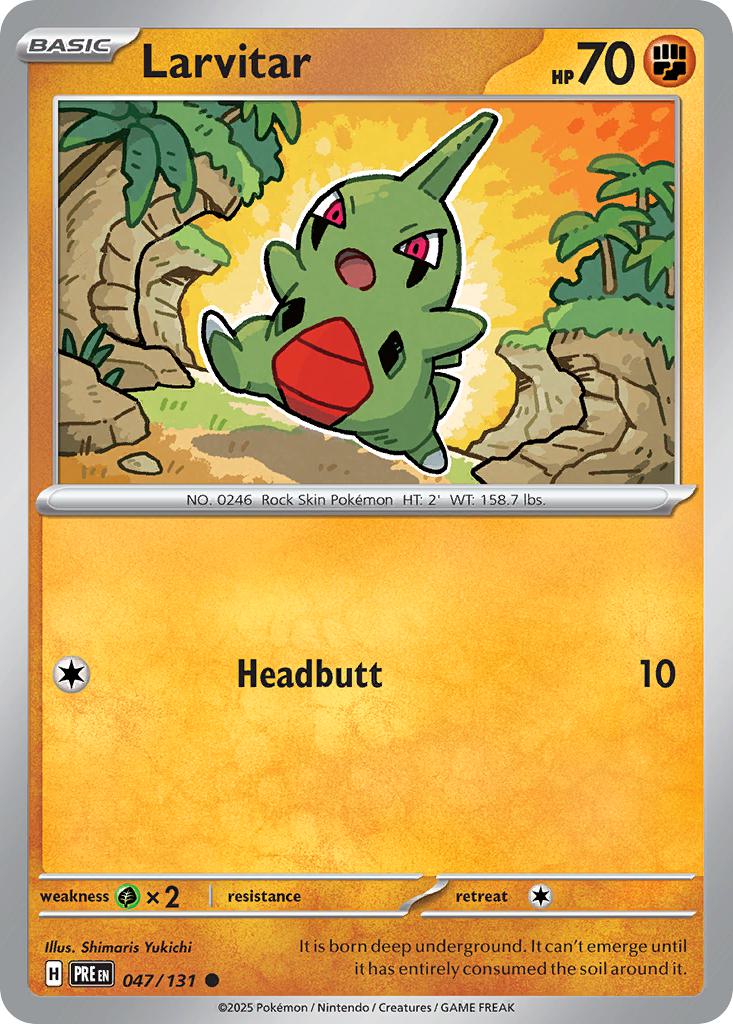 Larvitar - 047/131 - Common [sv085-047] [Non-Holo]
