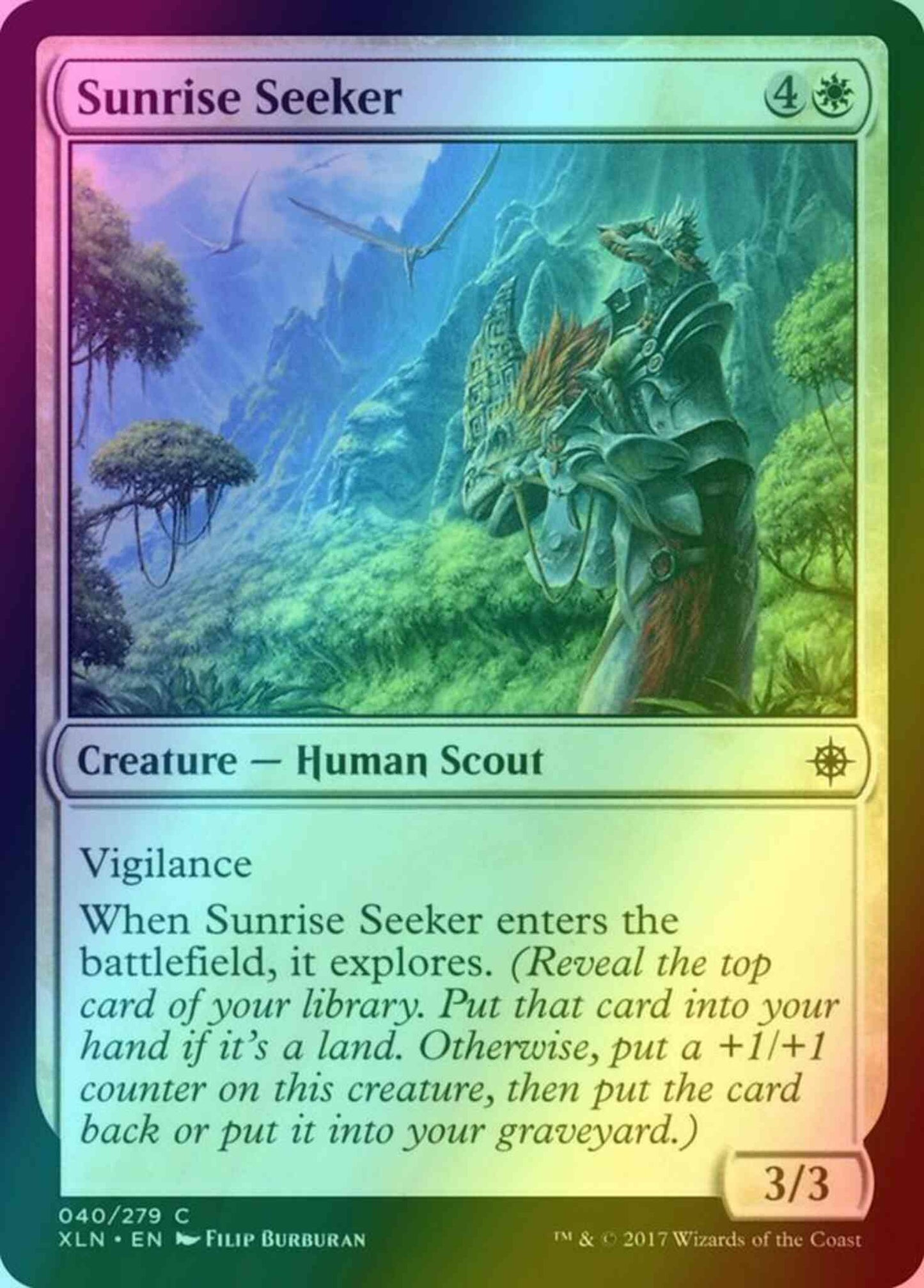 Sunrise Seeker [40] [Ixalan] [Foil]