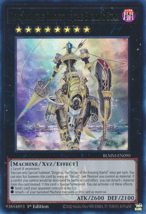 Dingirsu, the Orcust of the Evening Star - BLMM-EN090 - Ultra Rare - 1st Edition