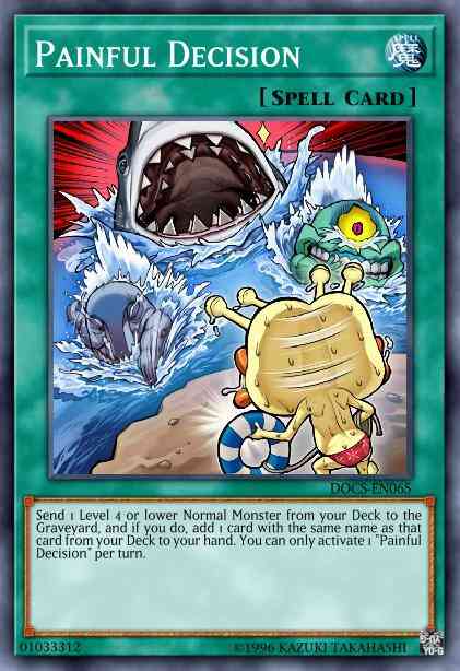 Painful Decision - DOCS-EN065 - Secret Rare - 1st Edition