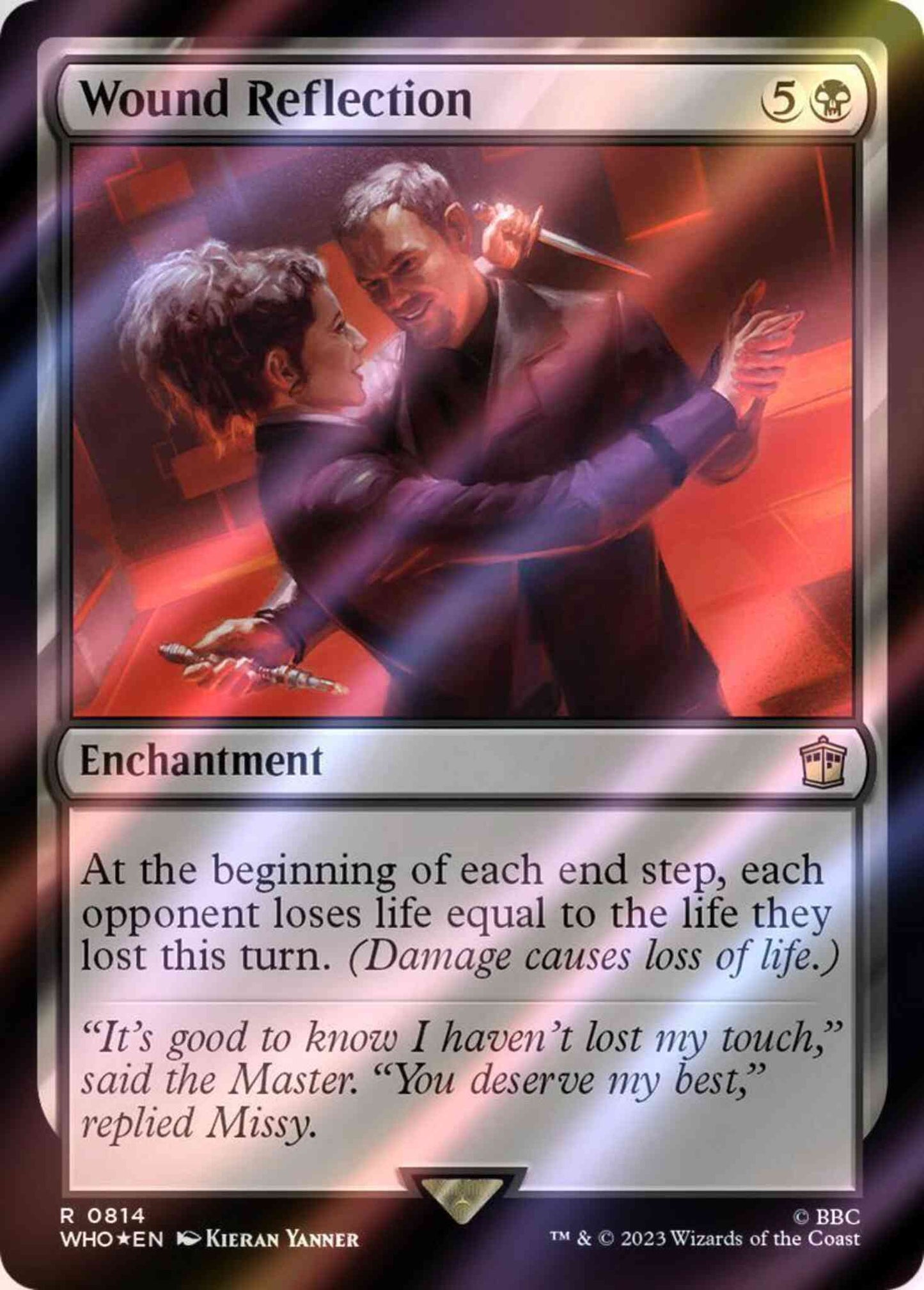 Wound Reflection [814] [Universes Beyond: Doctor Who] [Surge Foil]