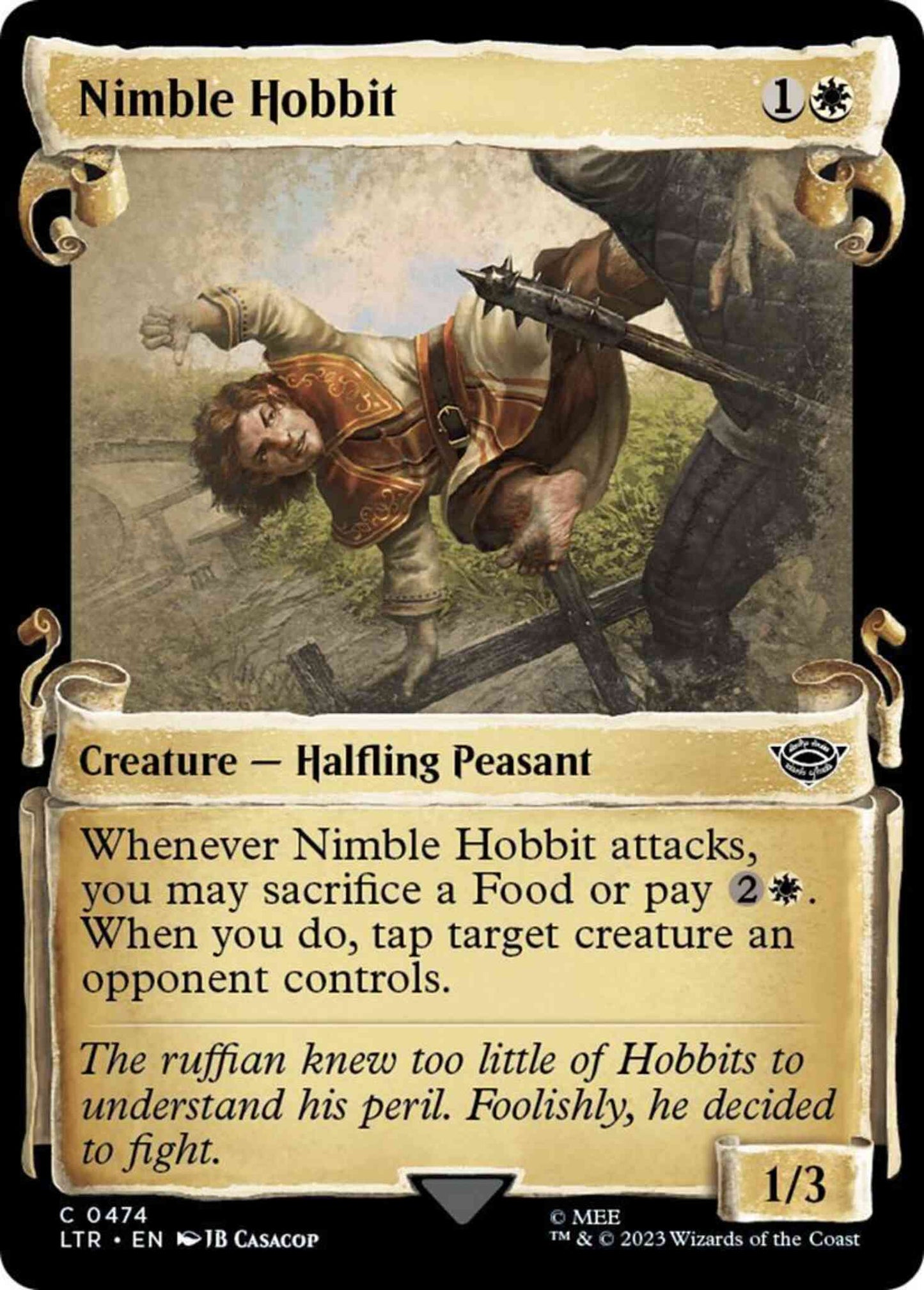 Nimble Hobbit [474] [Scrolls Showcase] [The Lord of the Rings: Tales of Middle-earth] [Non-Foil]