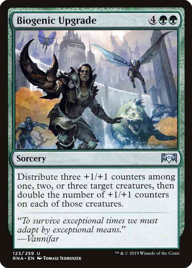 Biogenic Upgrade [123] [Ravnica Allegiance] [Non-Foil]