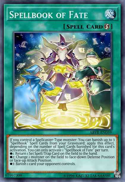 Spellbook of Fate - ABYR-EN059 - Ultimate Rare - 1st Edition