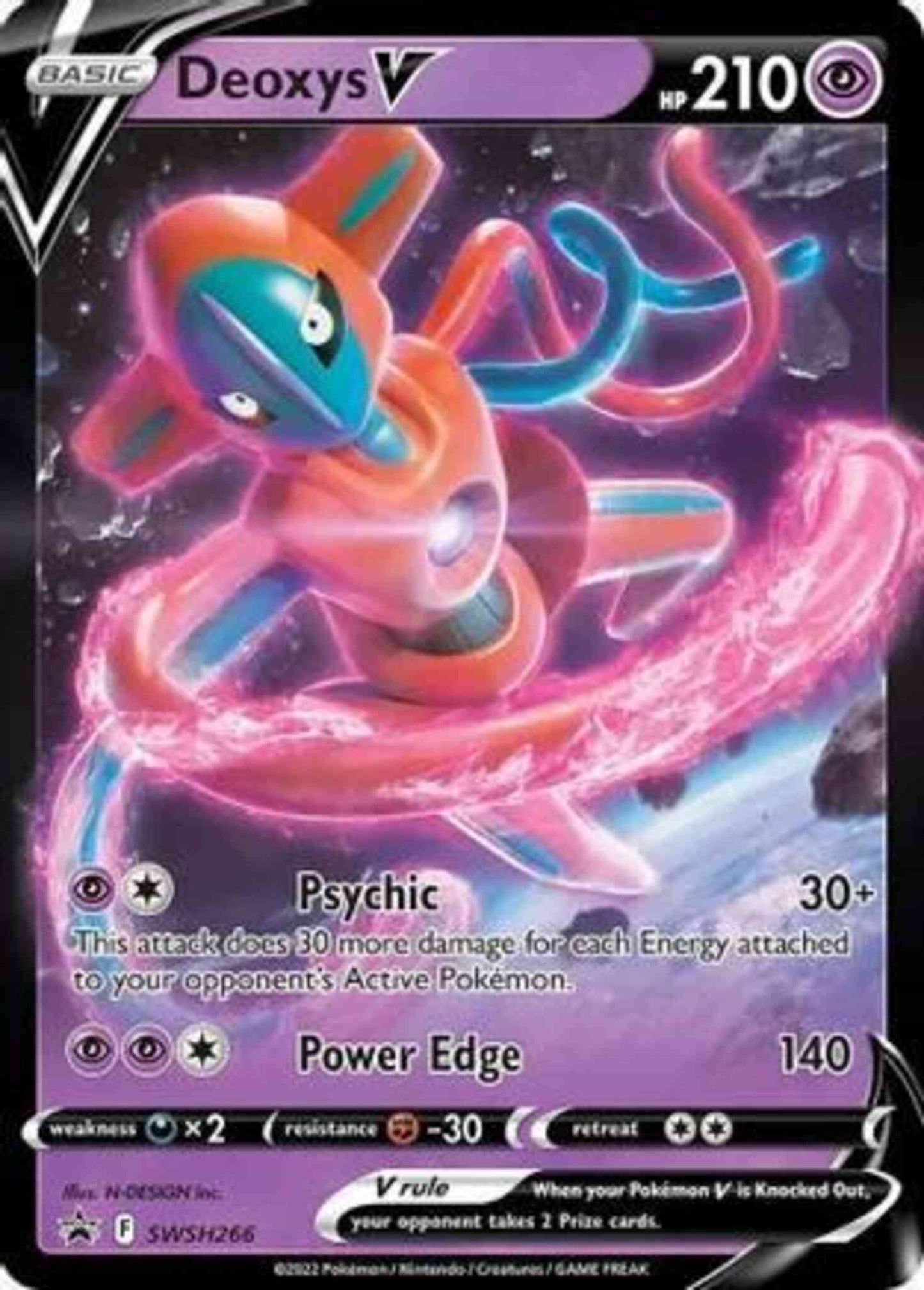 Deoxys V - SWSH266 - Promo [swshp-SWSH266] [Ultra]