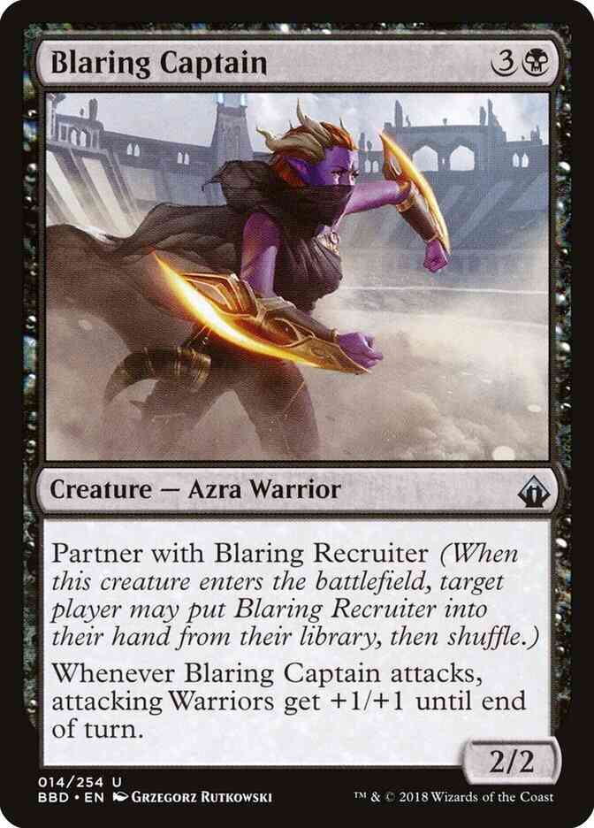 Blaring Captain [14] [Battlebond] [Non-Foil]