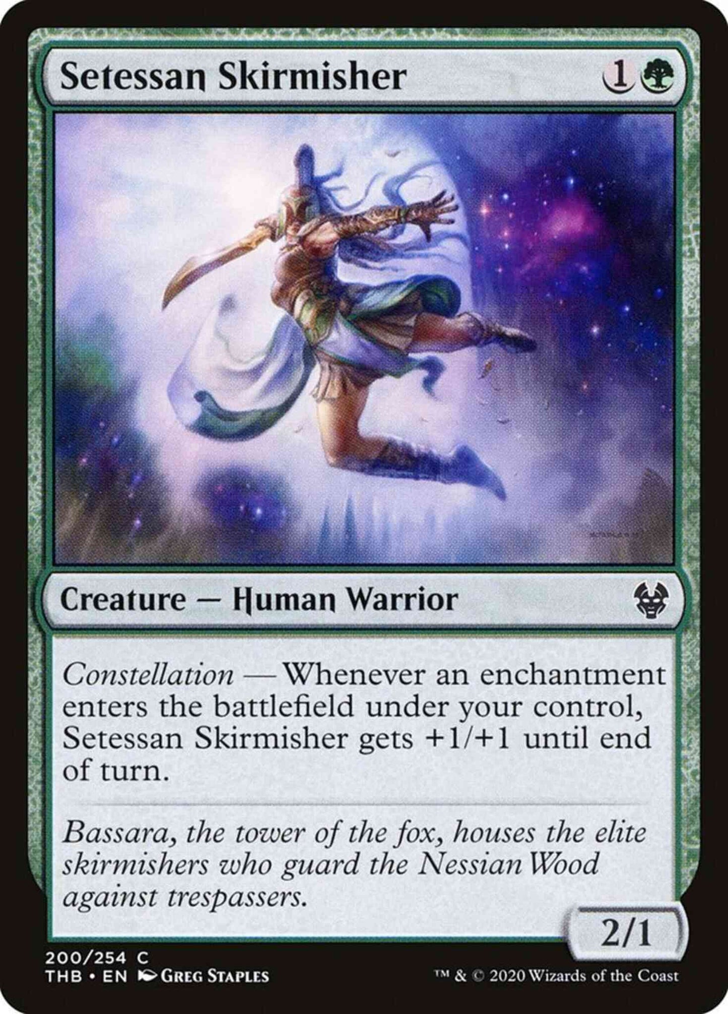 Setessan Skirmisher [200] [Theros Beyond Death] [Non-Foil]