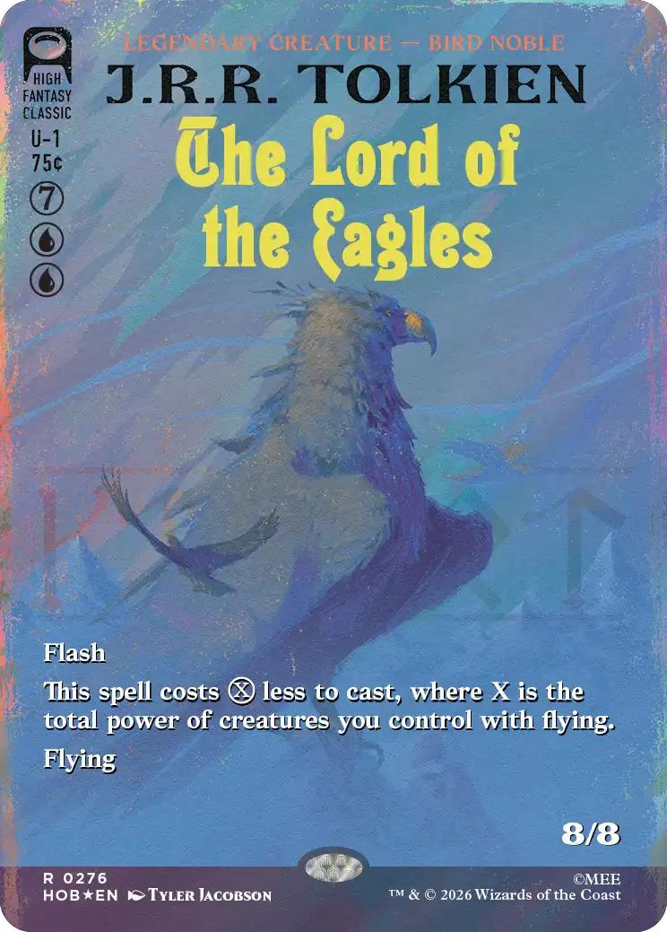 The Lord of the Eagles [276] [Borderless] [Book Cover] [The Hobbit] [Surge Foil]