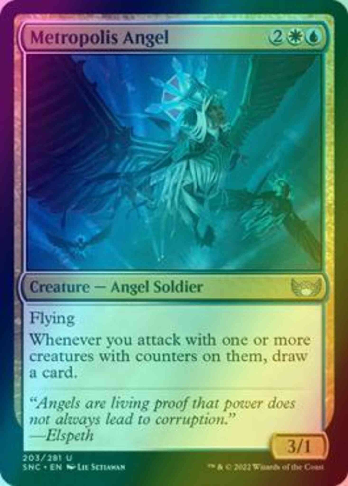Metropolis Angel [203] [Streets of New Capenna] [Foil]