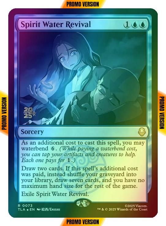 Spirit Water Revival [73s] [Prerelease] [Avatar: The Last Airbender: Promos] [Foil]