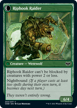 Hookhand Mariner // Riphook Raider [203] [Innistrad: Crimson Vow] [Non-Foil]