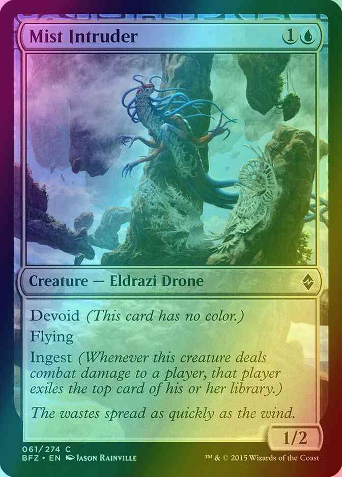 Mist Intruder [61] [Battle for Zendikar] [Foil]