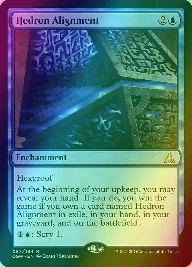 Hedron Alignment [57] [Oath of the Gatewatch] [Foil]