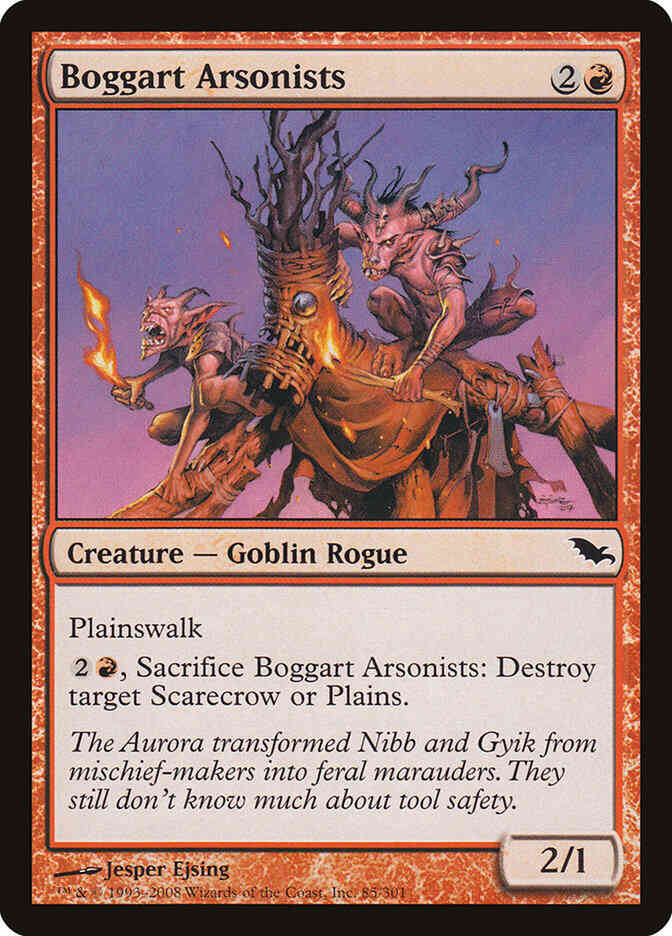 Boggart Arsonists [85] [Shadowmoor] [Non-Foil]