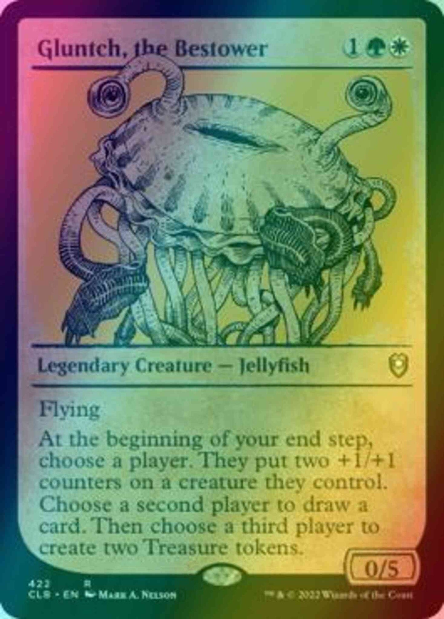 Gluntch, the Bestower [422] [Rulebook Showcase] [Commander Legends: Battle for Baldur's Gate] [Foil]