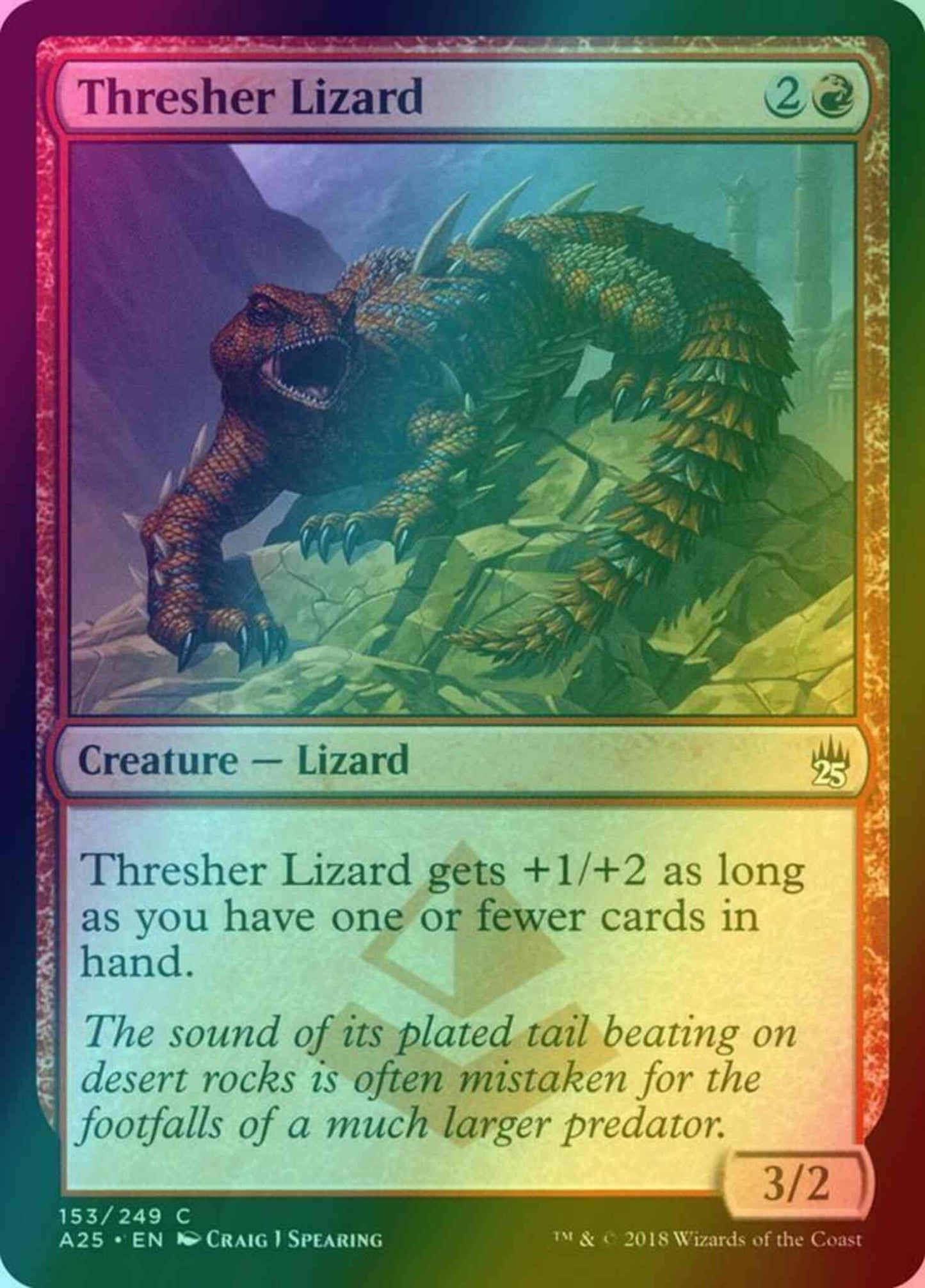 Thresher Lizard [153] [Masters 25] [Foil]
