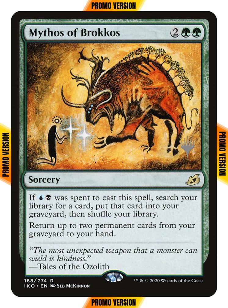 Mythos of Brokkos [Promo Pack] [168p] [Ikoria: Lair of Behemoths Promos] [Foil]