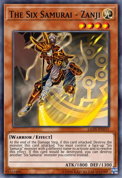 The Six Samurai - Zanji - GLD2-EN021 - Common - Limited