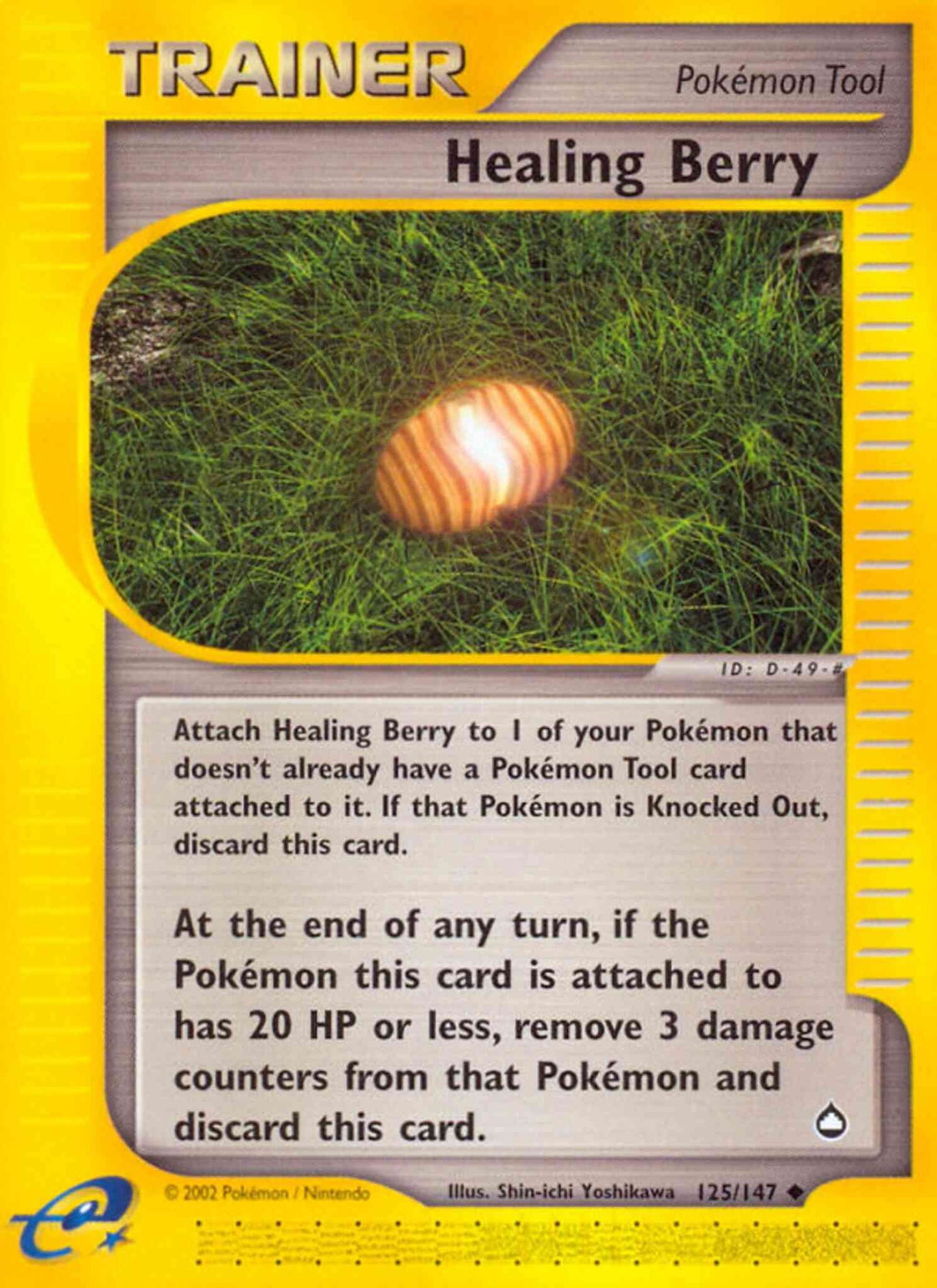 Healing Berry - 125/147 - Uncommon [ecard2-125] [Non-Holo]
