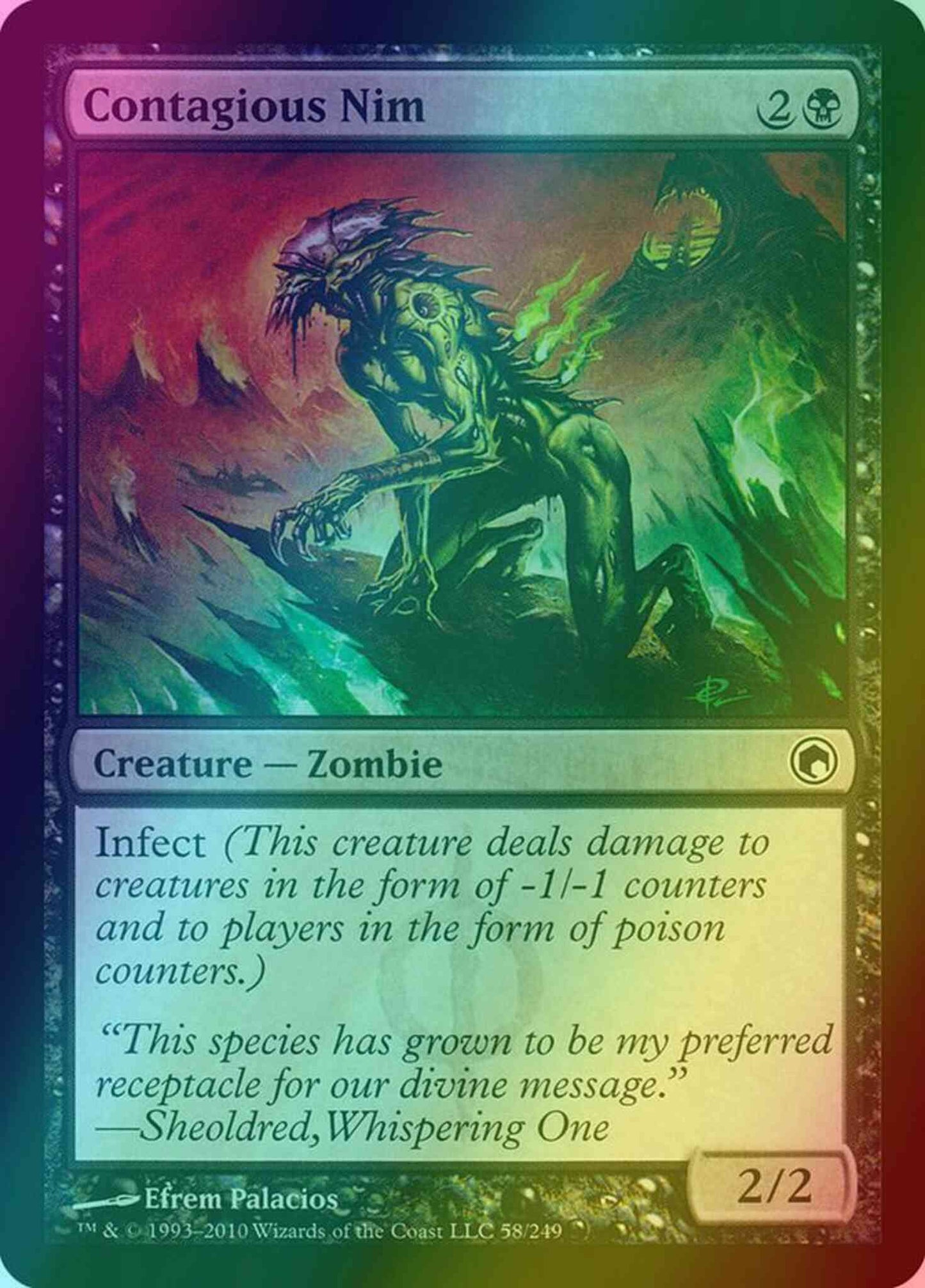 Contagious Nim [58] [Scars Of Mirrodin] [Foil]