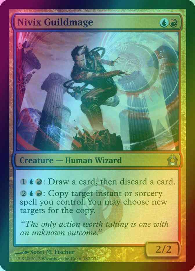 Nivix Guildmage [182] [Return To Ravnica] [Foil]