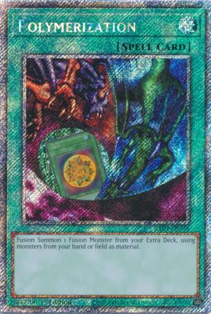 Polymerization - A - Alternate Art - RA03-EN051 - Platinum Secret Rare - 1st Edition