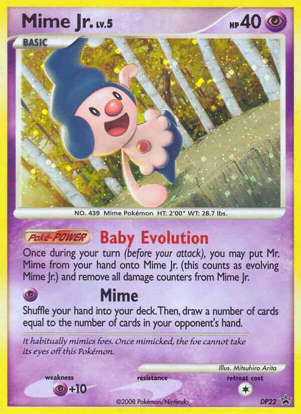 Mime Jr. - DP22 - Promo [dpp-DP22] [Holo]