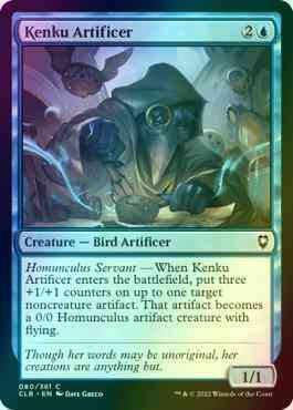 Kenku Artificer [80] [Commander Legends: Battle for Baldur's Gate] [Foil]