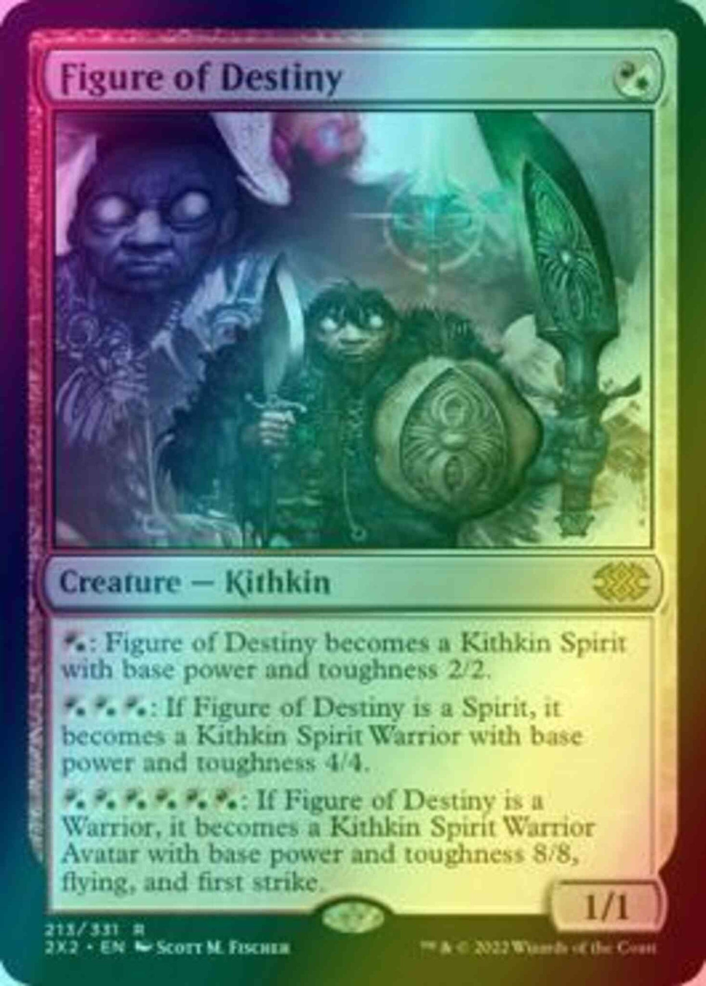 Figure of Destiny [213] [Double Masters 2022] [Foil]