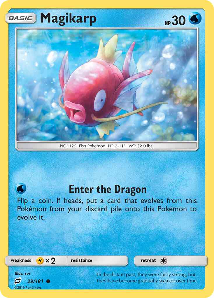 Magikarp - 29/181 - Common [sm9-29] [Non-Holo]
