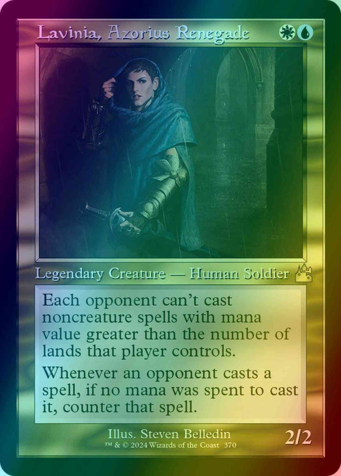 Lavinia, Azorius Renegade [370] [Retro Frame] [Ravnica Remastered] [Foil]