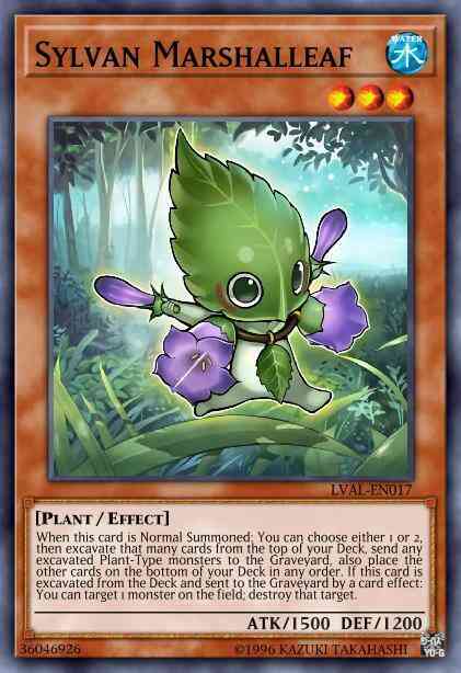 Sylvan Marshalleaf - LVAL-EN017 - Ultra Rare - 1st Edition