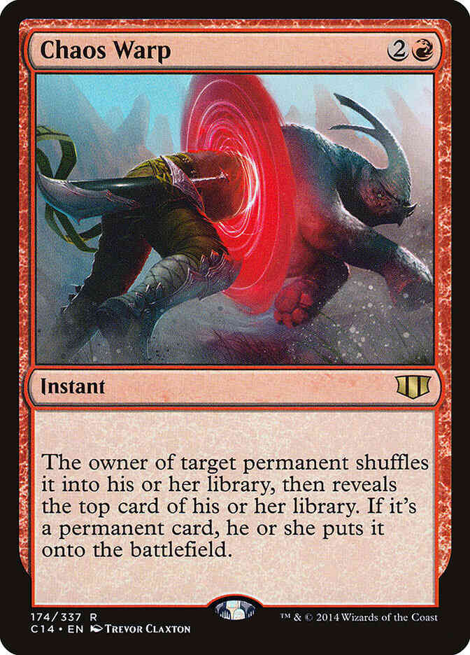 Chaos Warp [174] [Commander 2014] [Non-Foil]