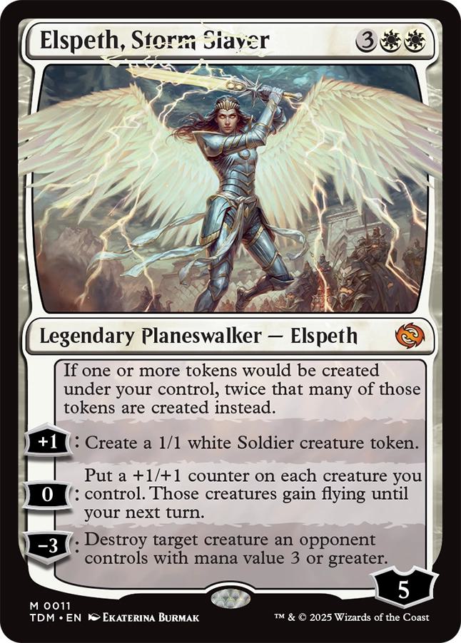 Elspeth, Storm Slayer [11] [Tarkir: Dragonstorm] [Non-Foil]