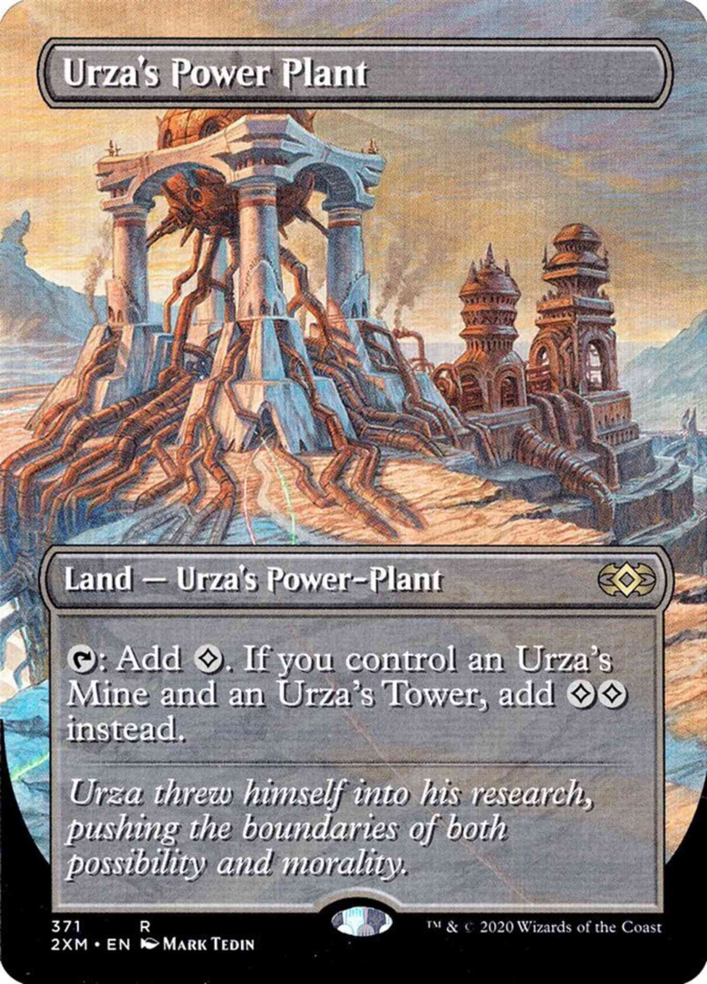 Urza's Power Plant [371] [Borderless] [Double Masters] [Non-Foil]