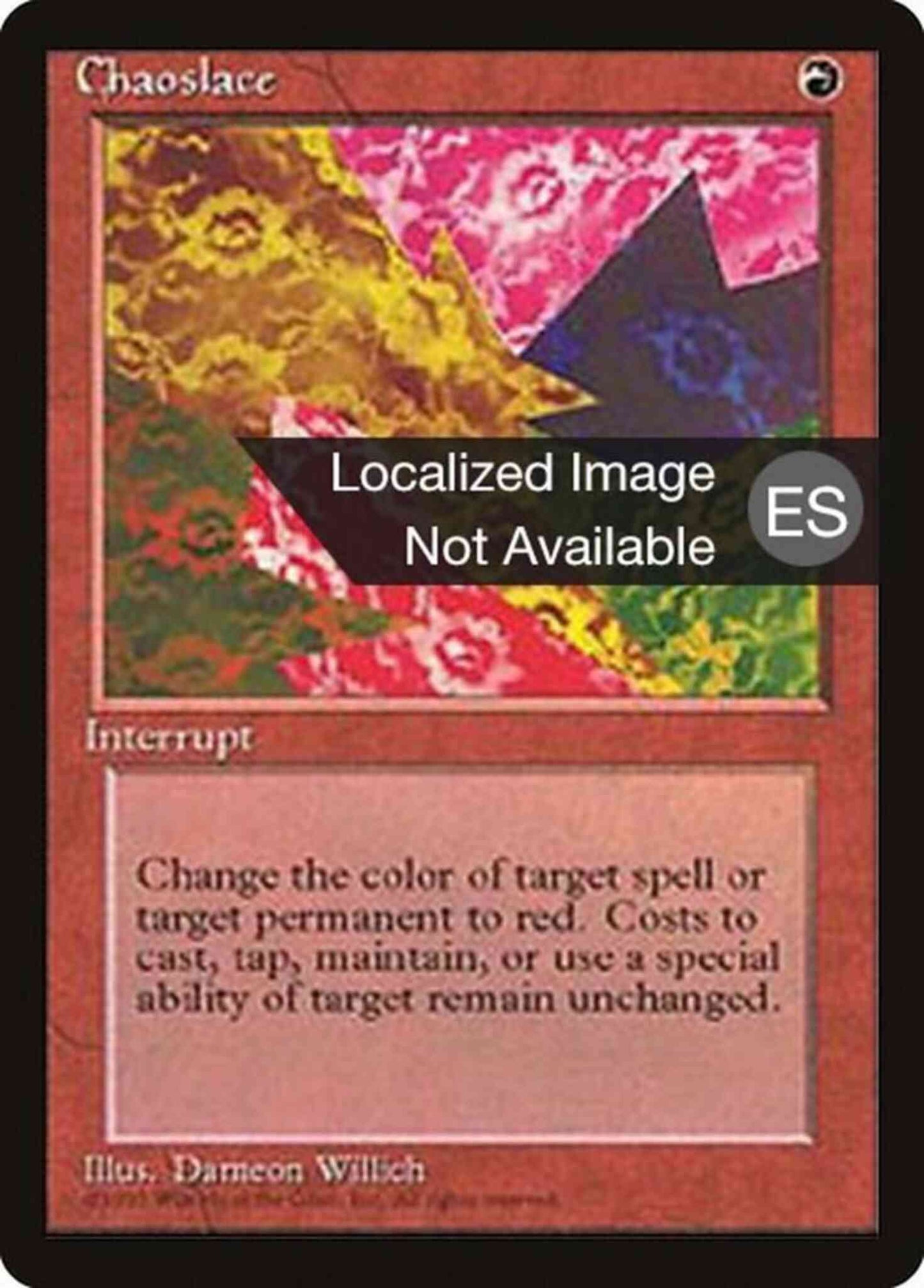 Chaoslace - Chinese [182] [Fourth Edition Black Border: Chinese] [Non-Foil]