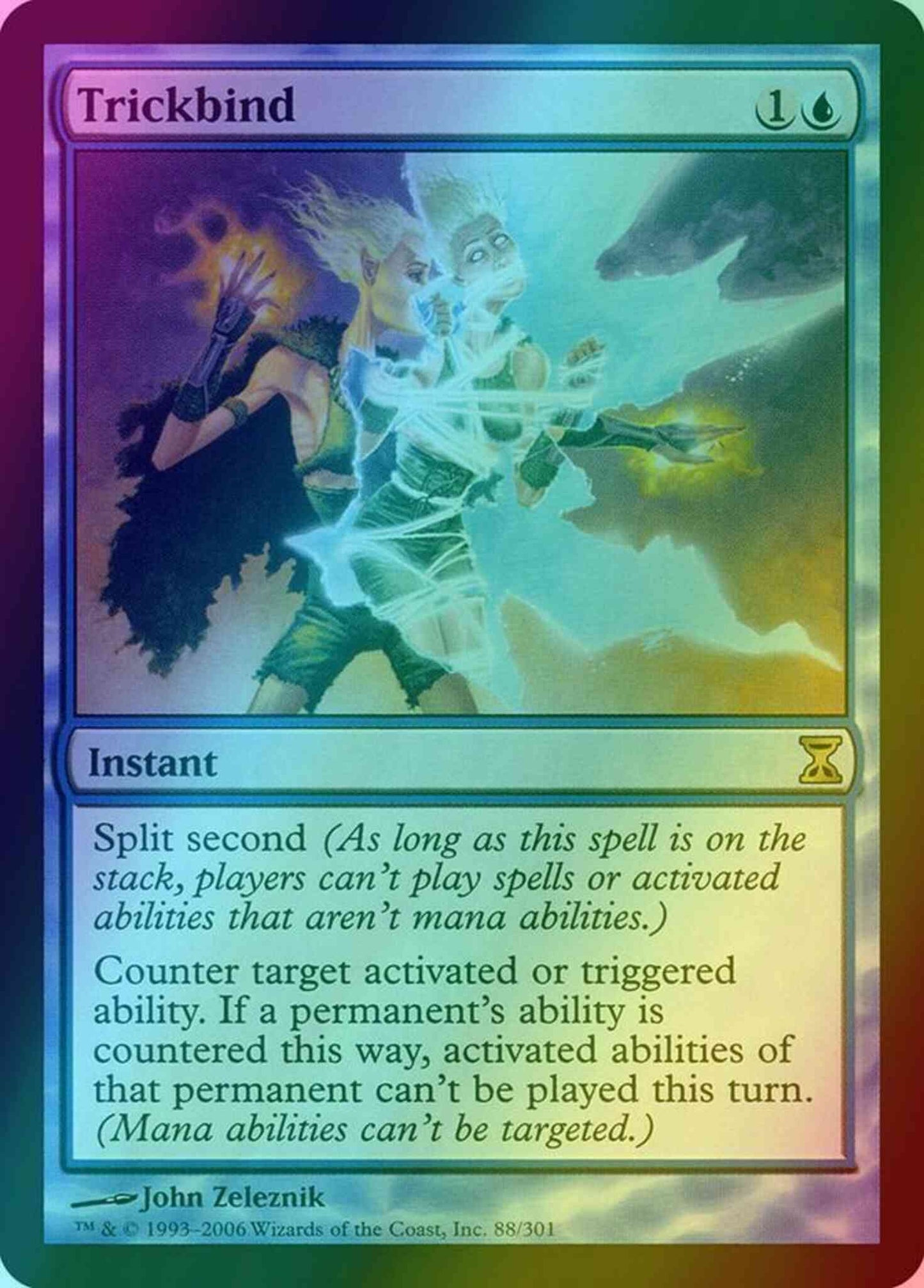 Trickbind [88] [Time Spiral] [Foil]