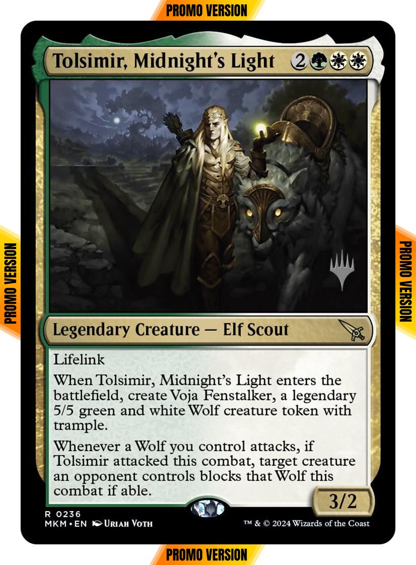Tolsimir, Midnight's Light [236p] [Promo Pack] [Murders at Karlov Manor: Promos] [Non-Foil]