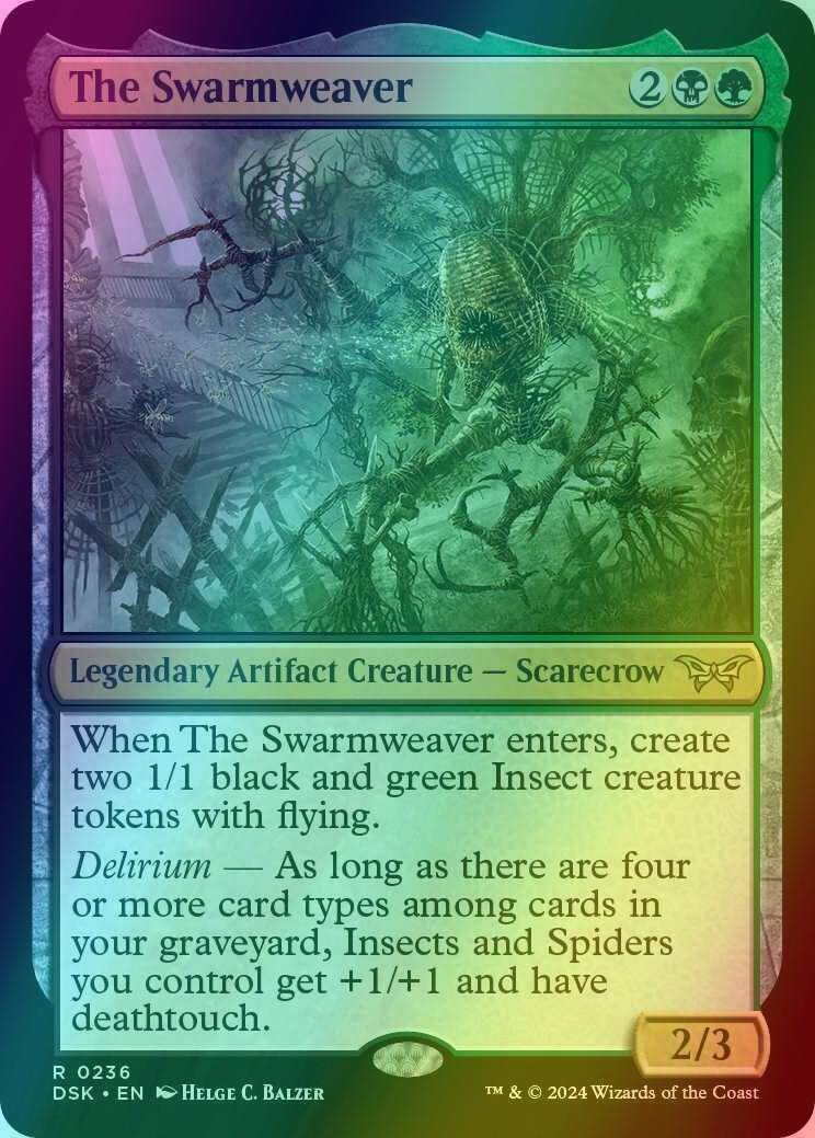 The Swarmweaver [236] [Duskmourn: House of Horror] [Foil]