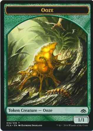 Ooze Token (16) // Plant Token (18) [Planechase Anthology Tokens] [Non-Foil]