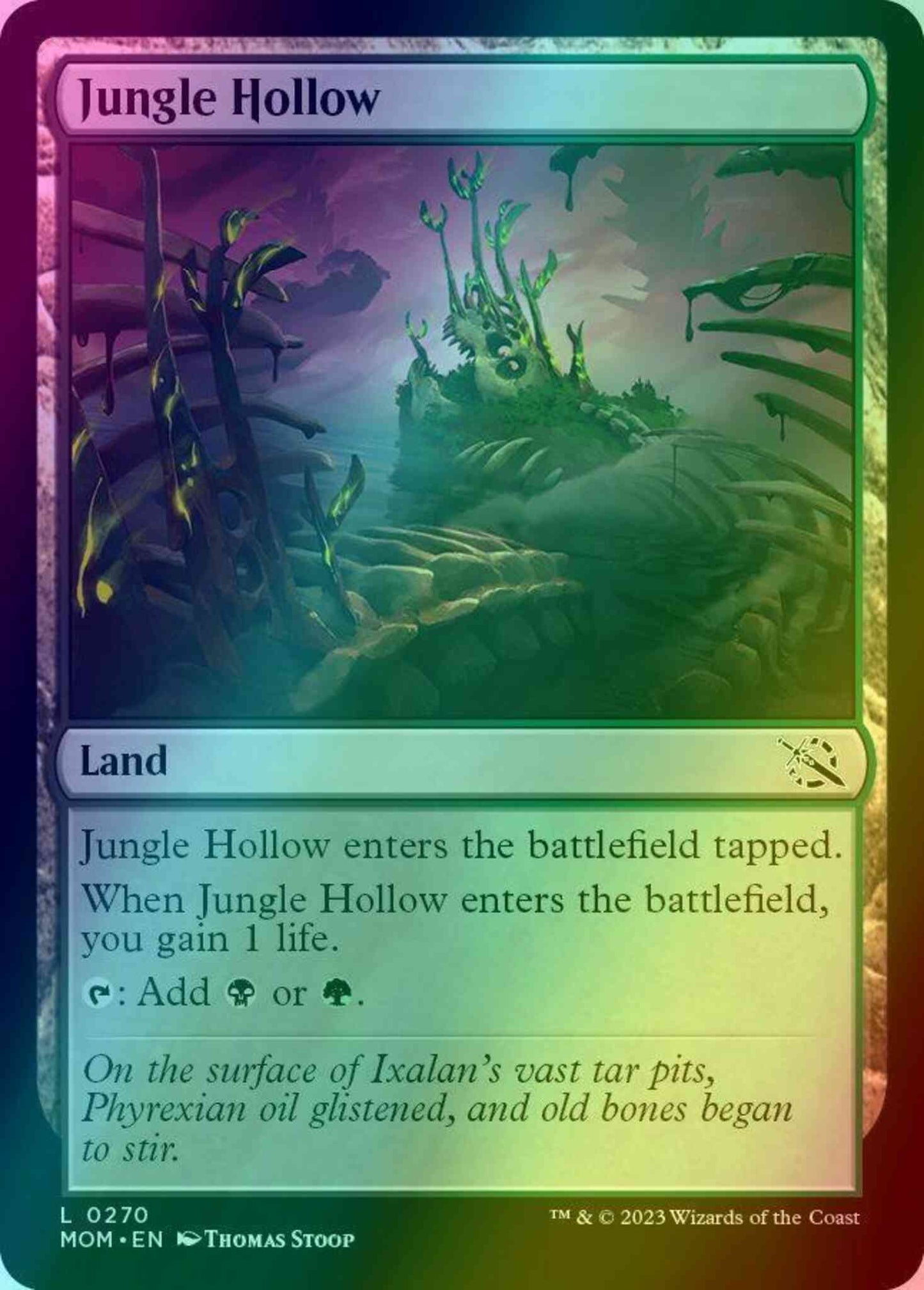 Jungle Hollow [270] [March of the Machine] [Foil]