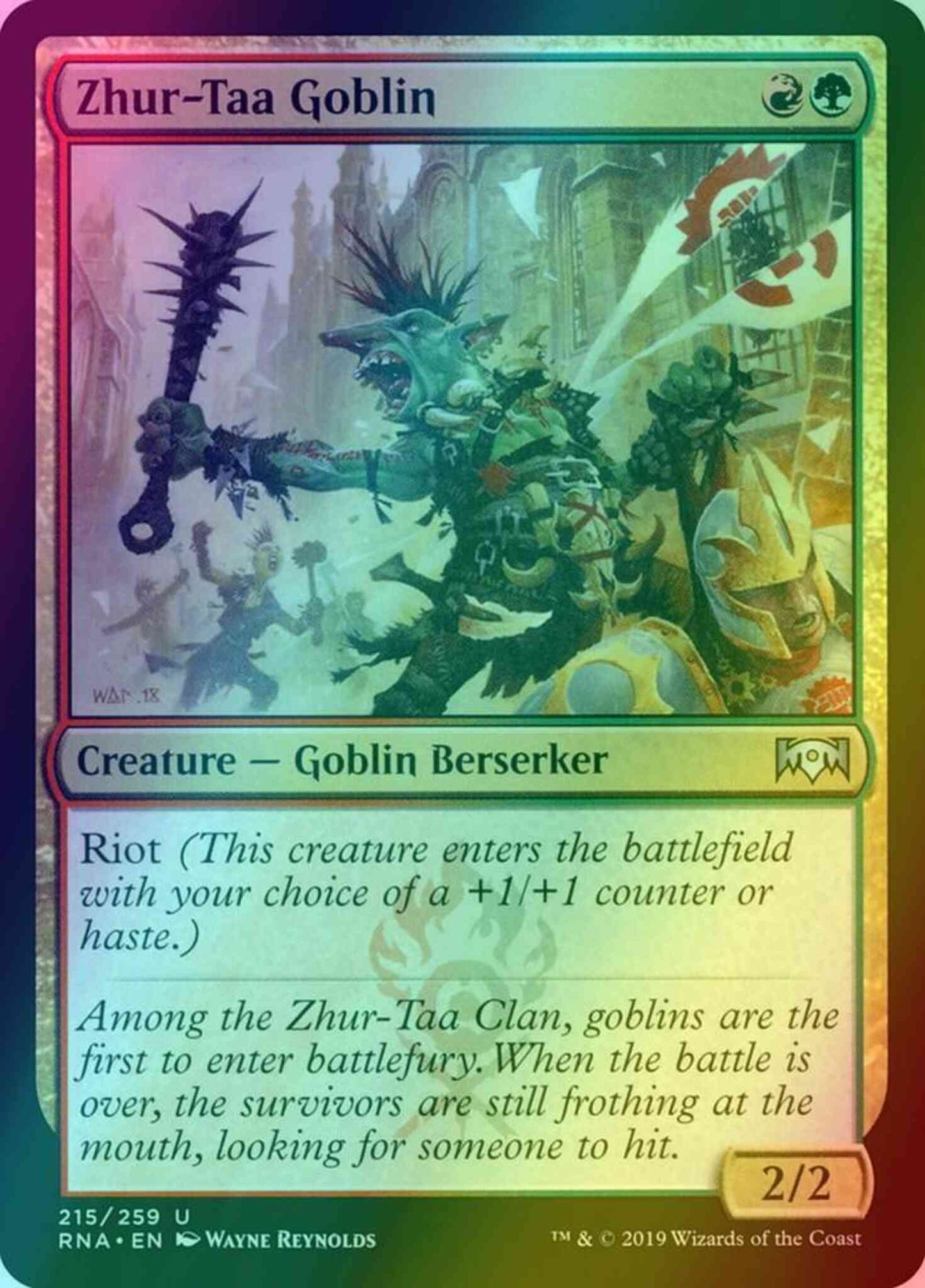 Zhur-Taa Goblin [215] [Ravnica Allegiance] [Foil]