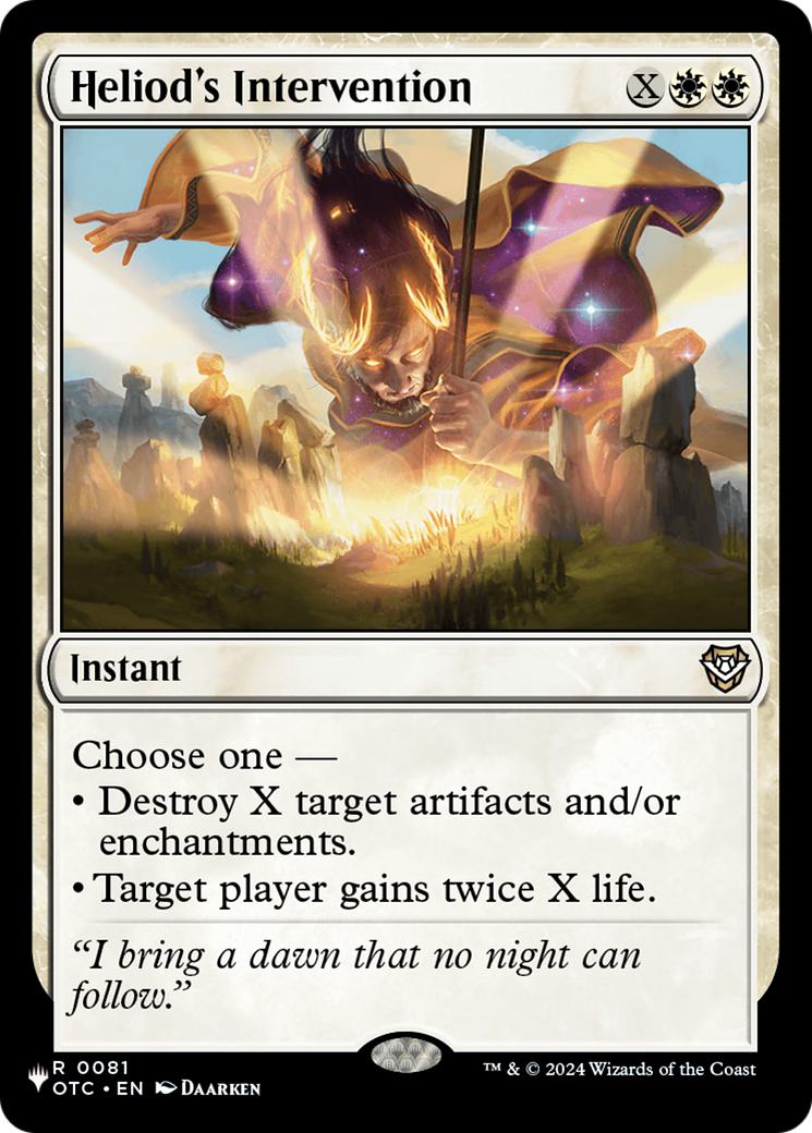 Heliod's Intervention [OTC-81] [The List] [Non-Foil]