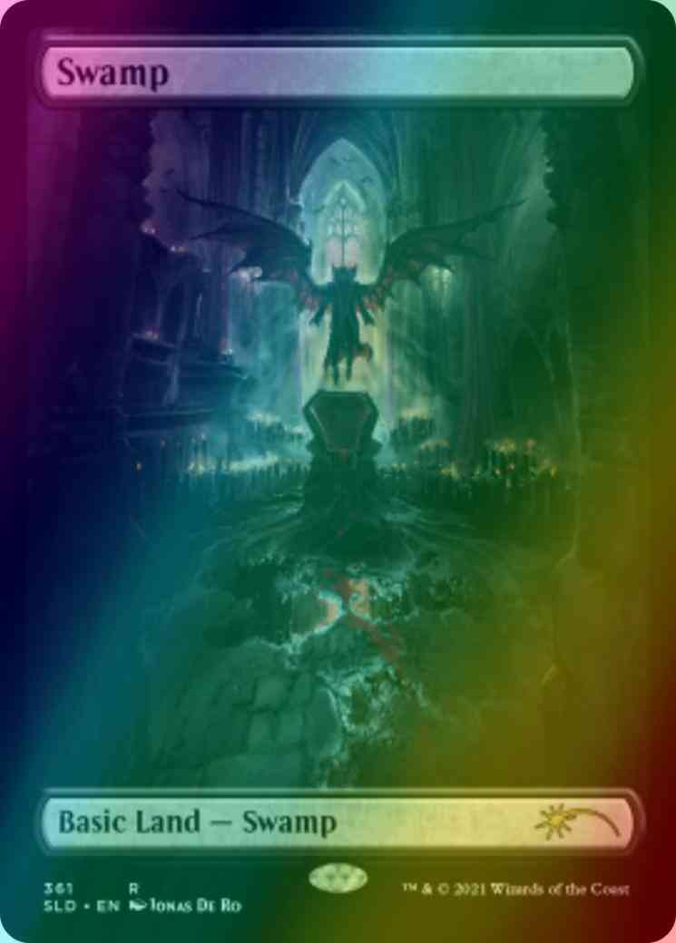 Swamp [0361] [Full Art] [Dracula] [Secret Lair Drop] [Foil]