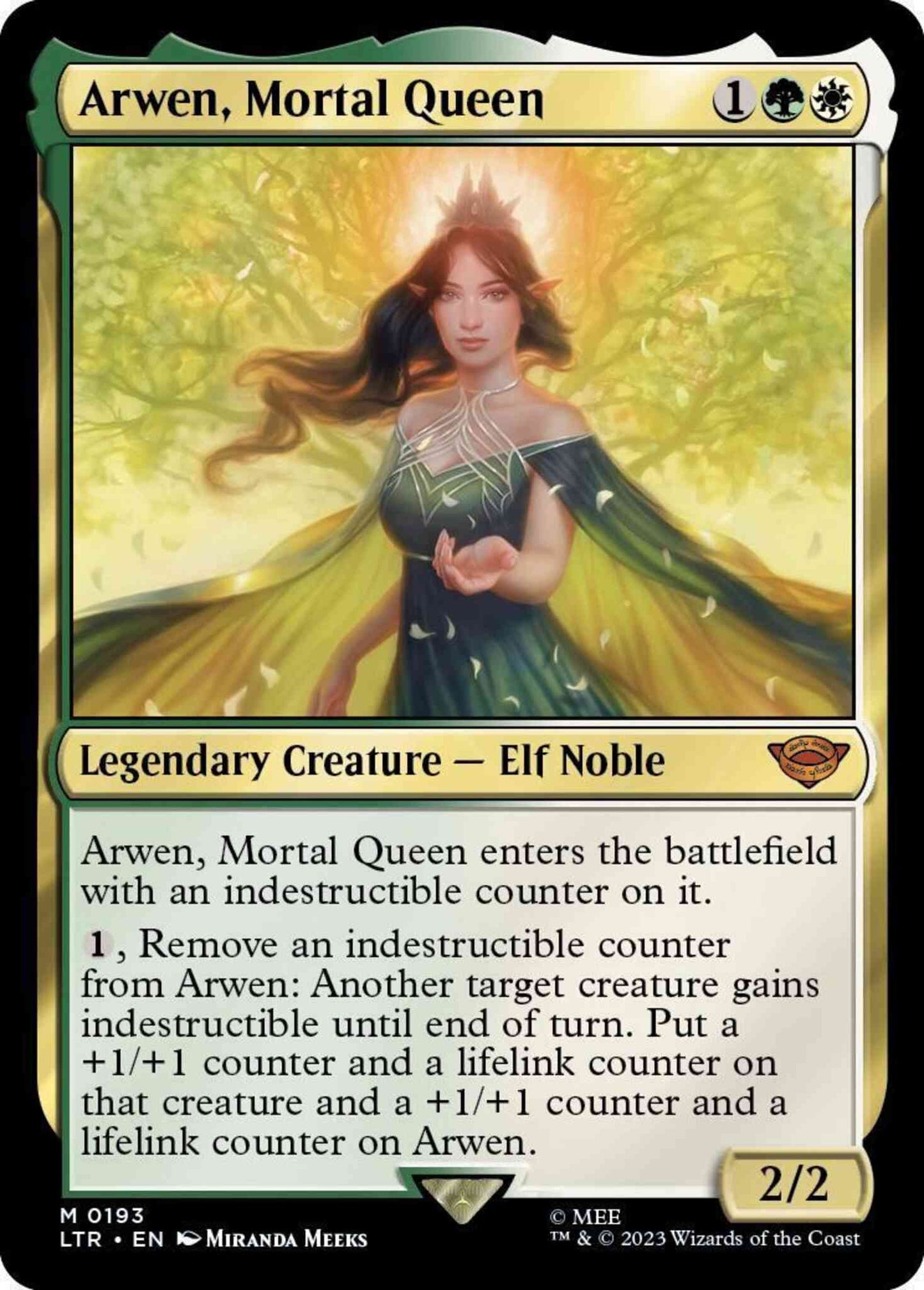 Arwen, Mortal Queen [193] [The Lord of the Rings: Tales of Middle-earth] [Non-Foil]