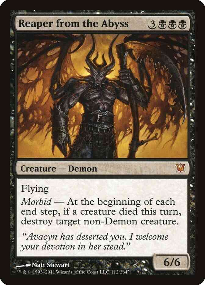 Reaper from the Abyss [112] [Innistrad] [Non-Foil]